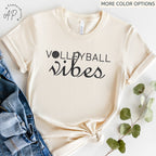 Volleyball Vibes Shirt, Volleyball Game Day T-Shirt, Volleyball Mom Sweatshirt, Volleyball Team Sweater