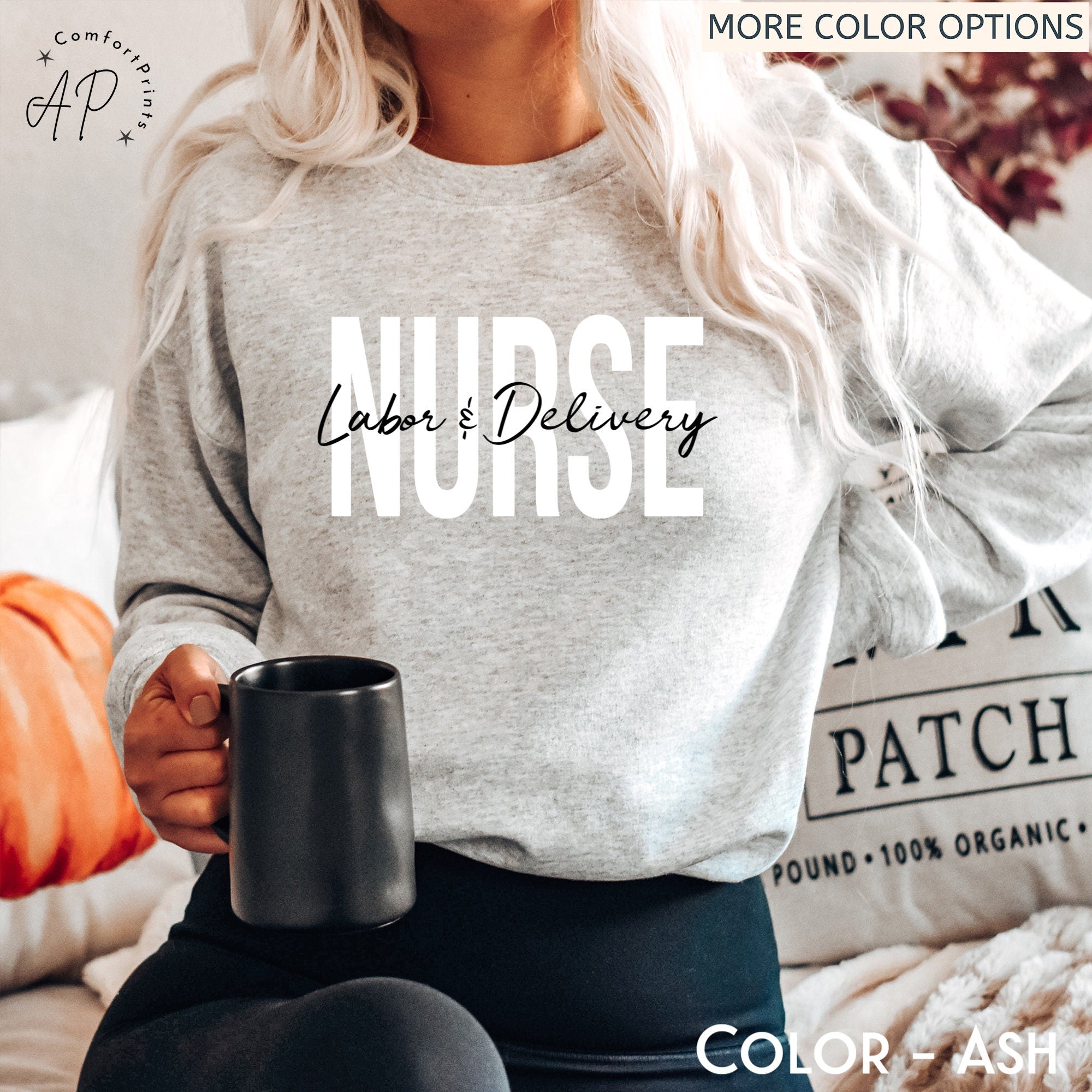 Labor and Delivery Nurse Sweatshirt, L&D Nurse Sweater, Nursing School Grad Shirt, Baby Nurse T-Shirt, Nurse Appreciation Hoodie