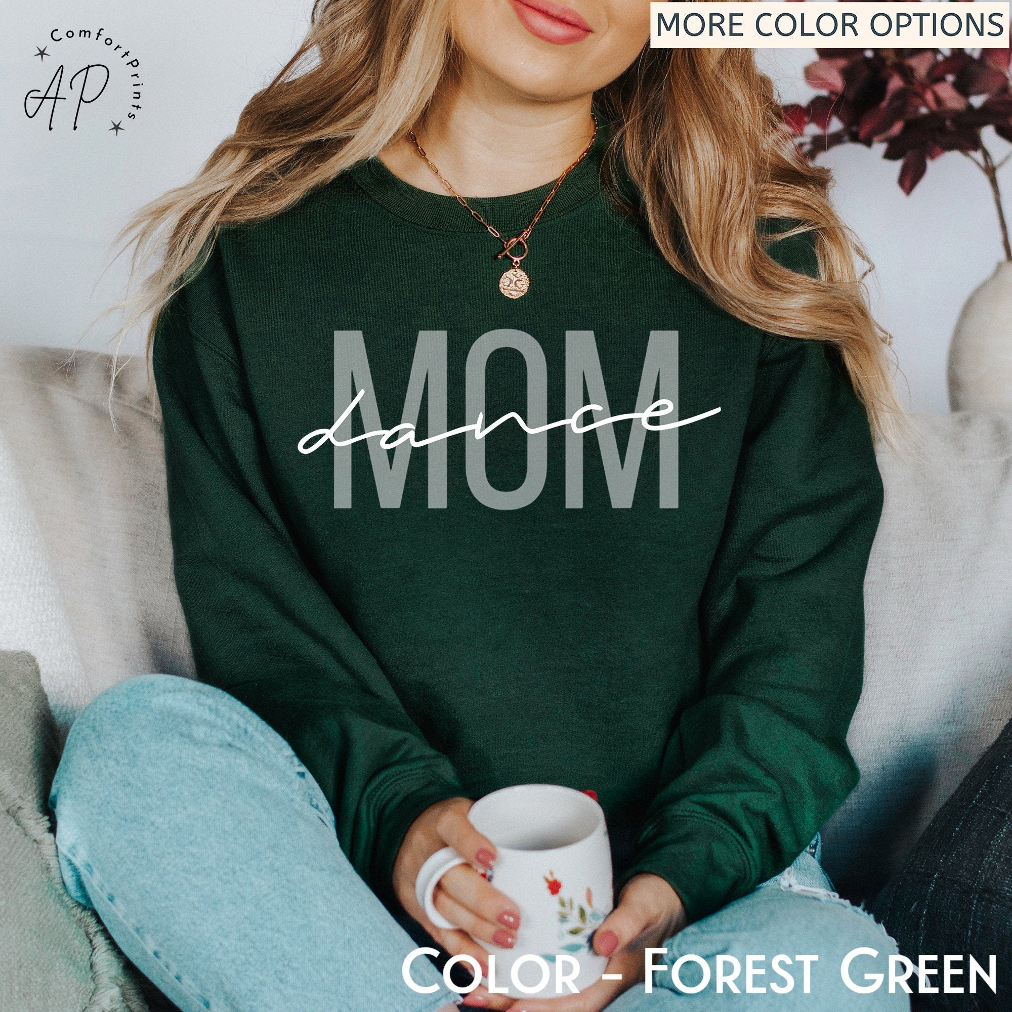 Dance Mom Sweatshirt, Dance Mama Sweater, Dance Lover Shirt, Gift for Dance Mom, Dance Recital T-Shirt