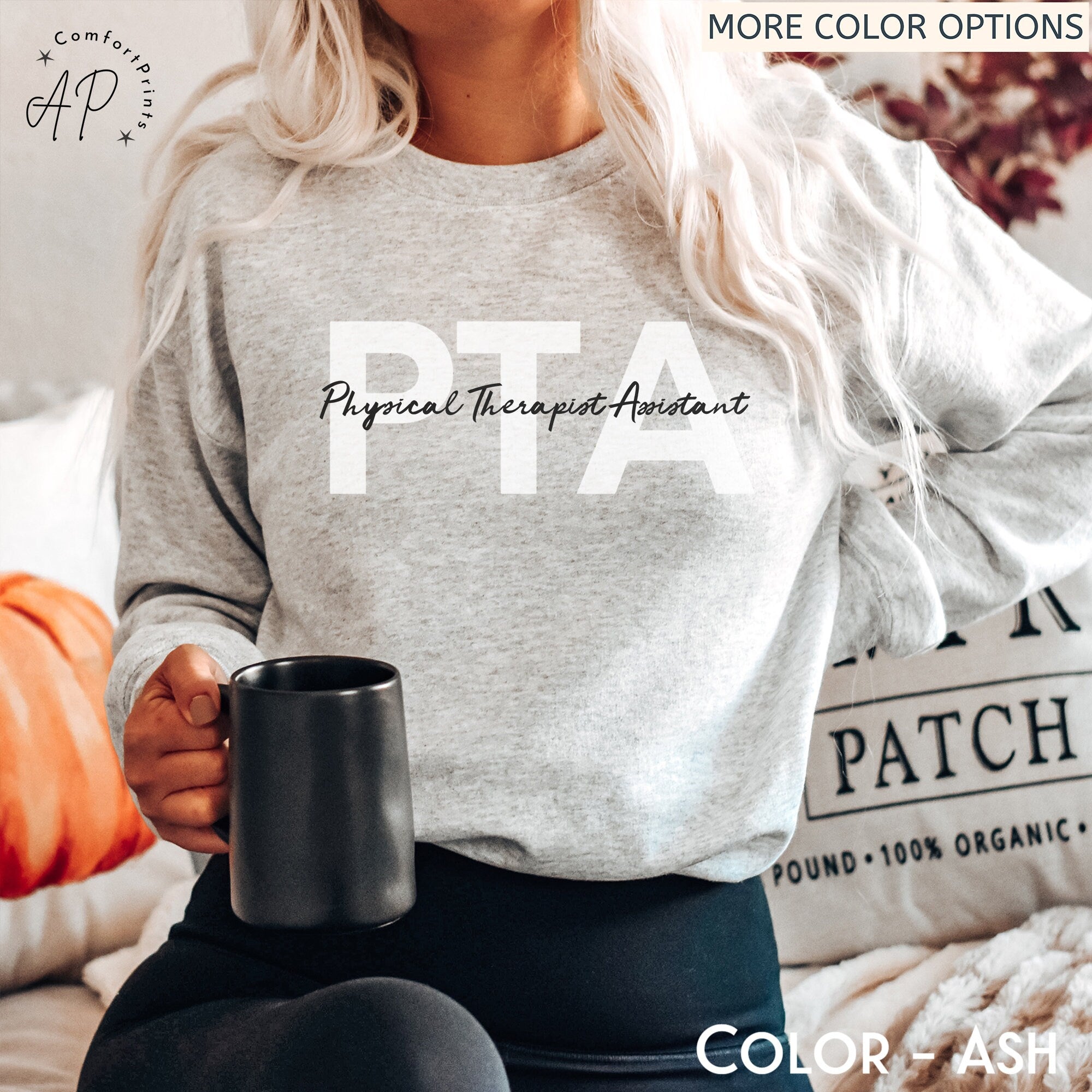 Physical Therapist Assistant Sweatshirt, PTA Sweater, Therapist Student Shirt, Physiotherapy T-Shirt, PTT Shirt, Therapy Shirt
