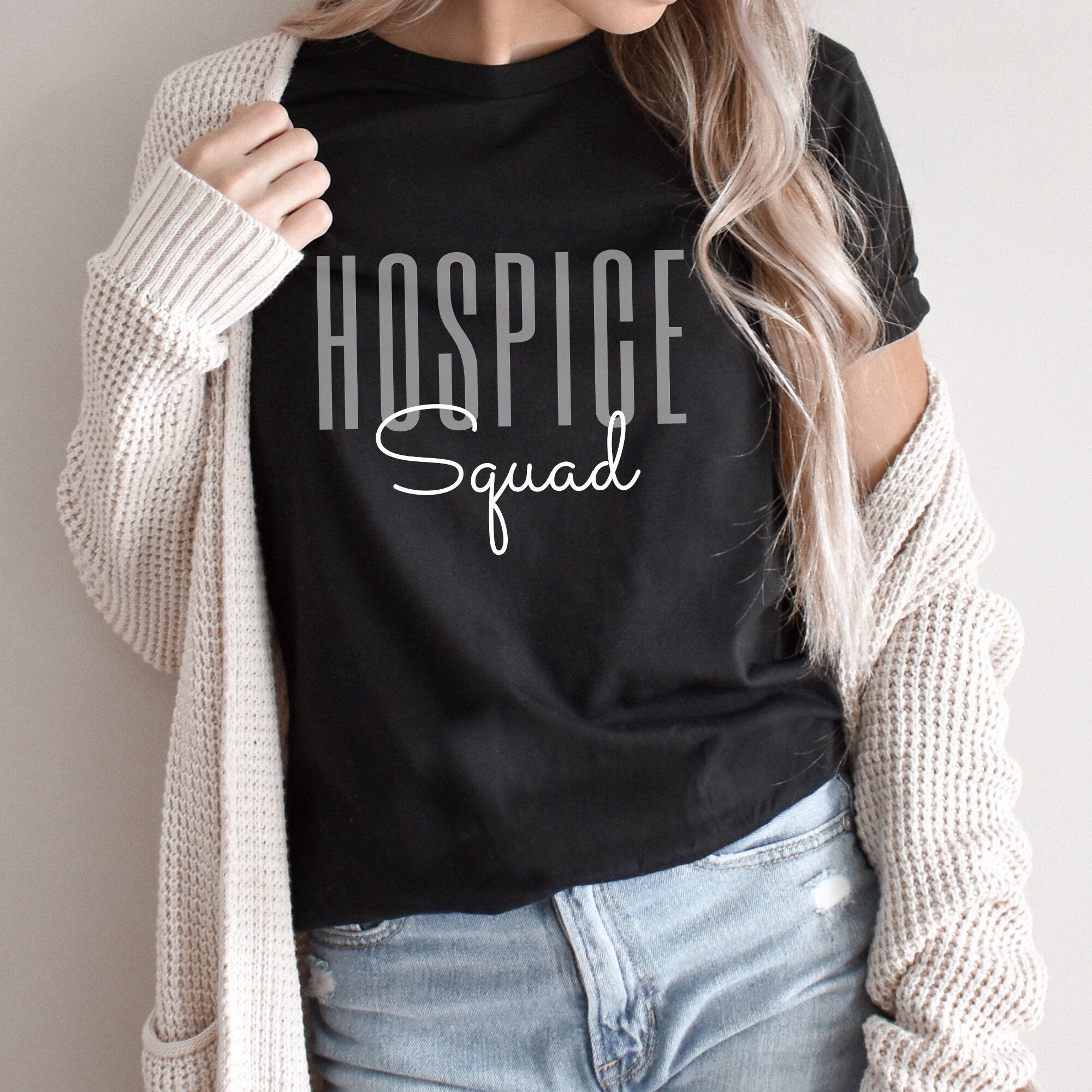 Hospice Squad Shirt, Hospice Nurse T-Shirt, RN Nursing Student Tee, Nurse School Graduation Sweatshirt, Nurse Appreciation Shirt