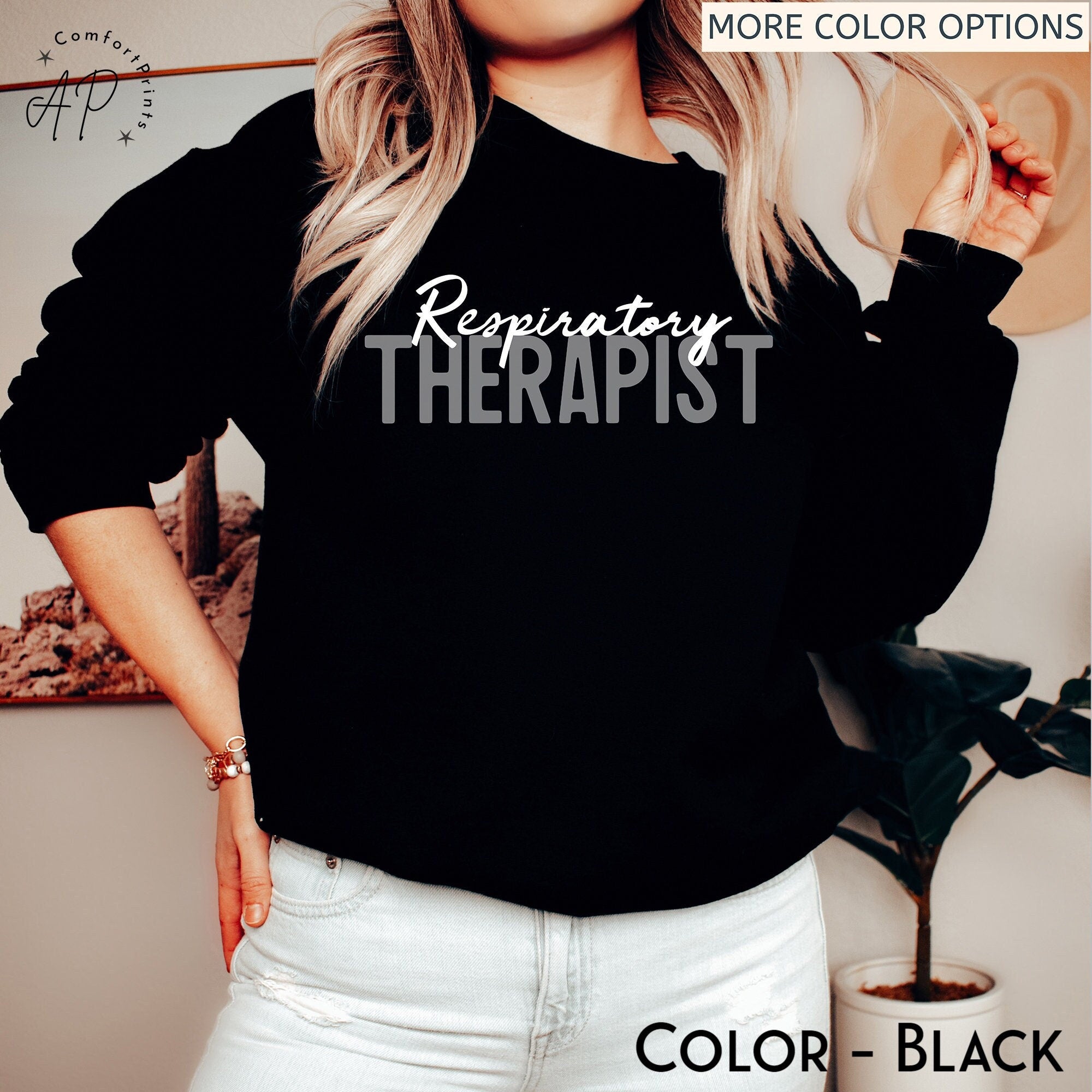 Respiratory Therapist Sweatshirt | Respiratory Therapy Sweater | Respiratory Nurse Hoodie | RRT & RT Shirt | Respiratory Care Week