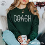 Cheer Coach Sweatshirt, Cheerleading Sweater, Game Day Shirt, Cheer Coach Gift T-Shirt, Cheer Squad Sweatshirt, Cheerleading Mom Shirt