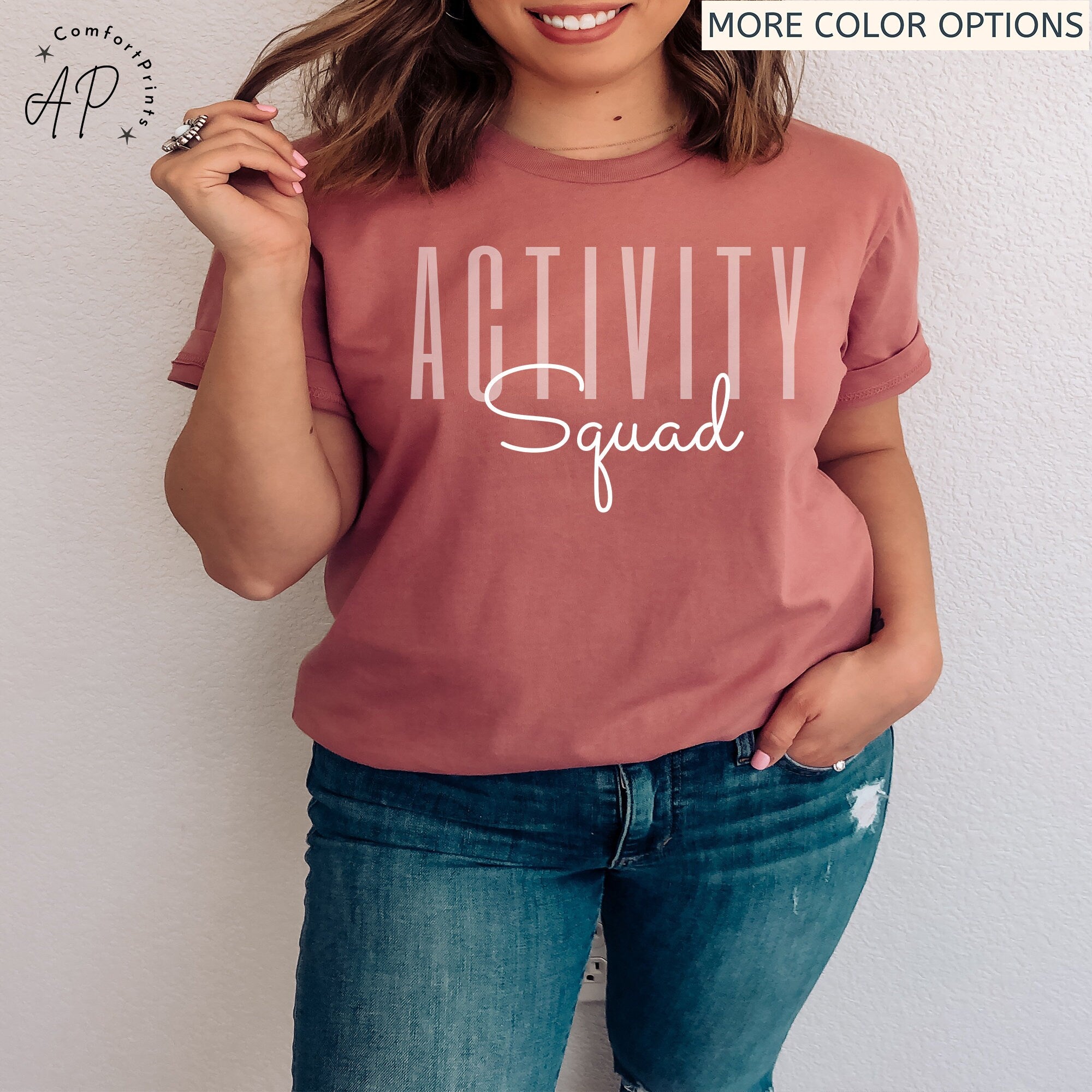 Activity Squad Shirt, Activity Assistant T-Shirt, Activity Coordinator Sweater, Gift for Activity Squad Sweatshirt