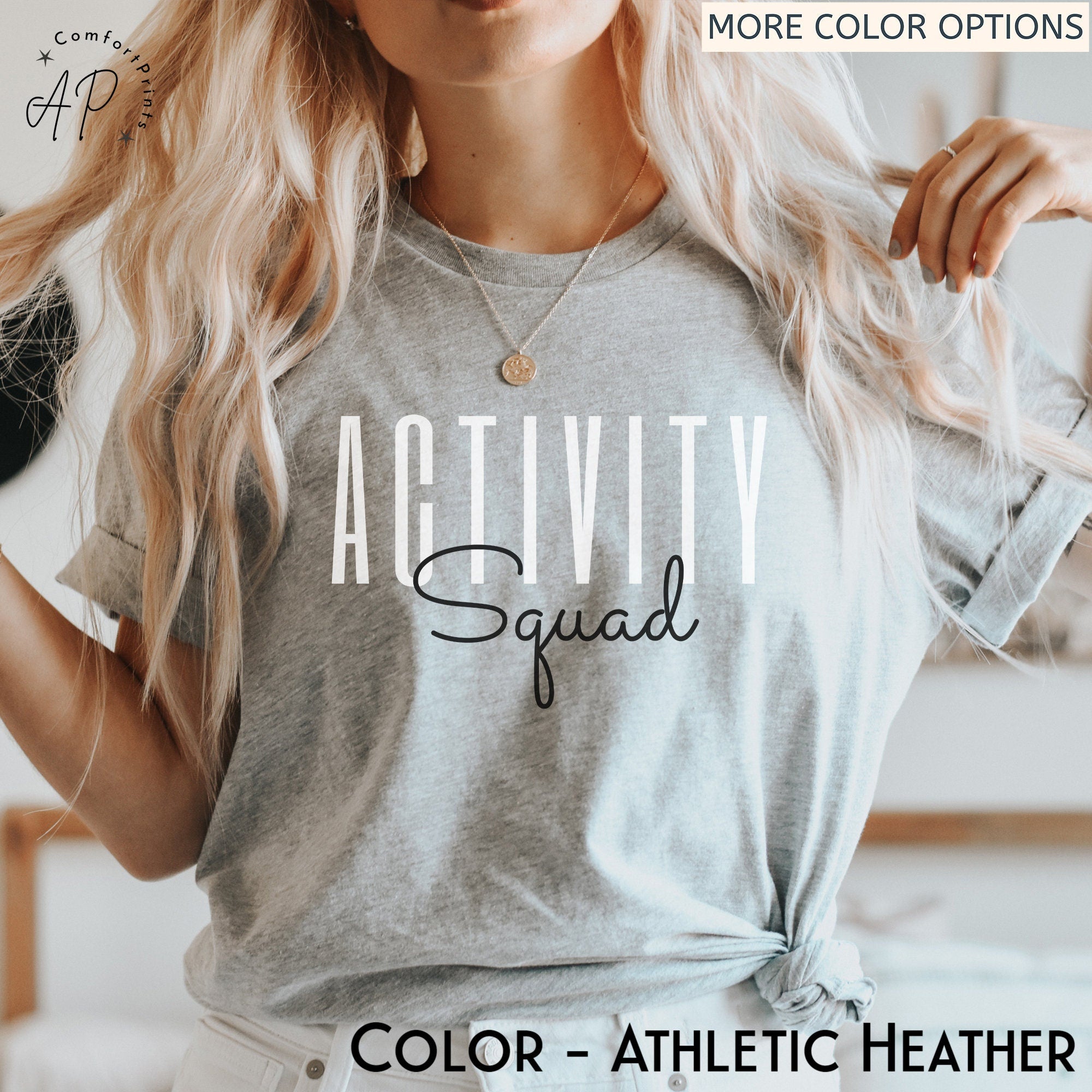 Activity Squad Shirt, Activity Assistant T-Shirt, Activity Coordinator Sweater, Gift for Activity Squad Sweatshirt