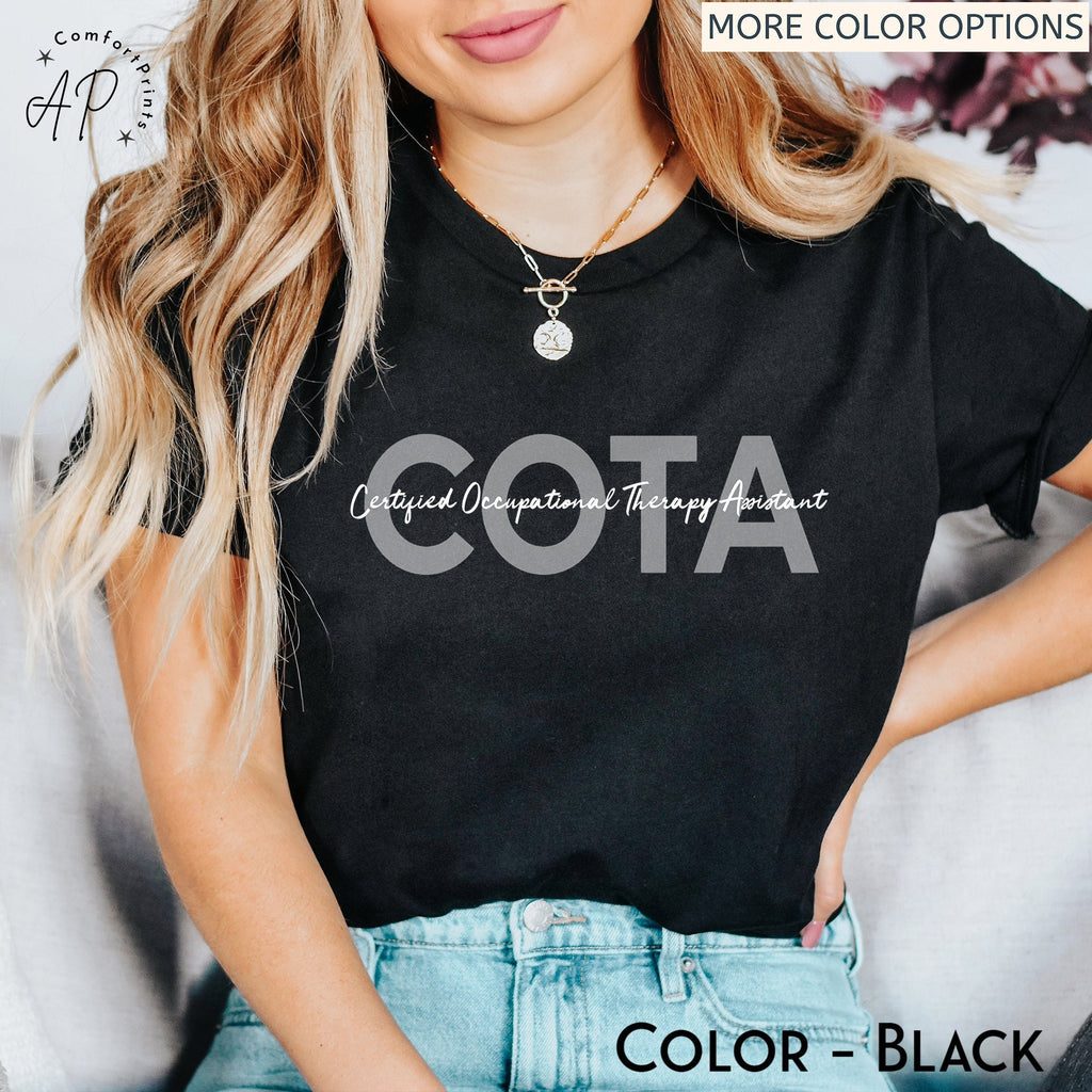 Certified Occupational Therapy Assistant Shirt, COTA Graduate T-Shirt, Occupational Therapist Sweatshirt, Occupational Therapy Shirt
