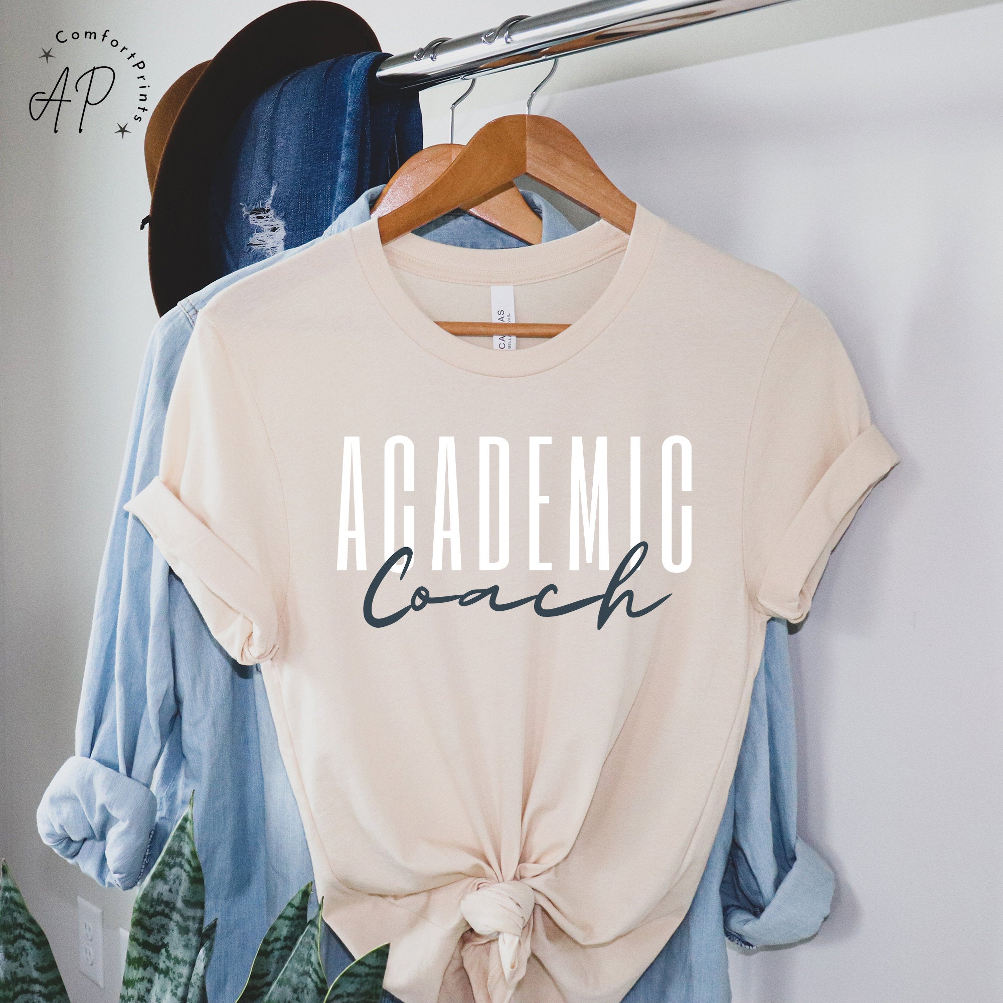 Academic Coach Shirt, Instructional Coach T-Shirt, Instructional Assistant Educational Coach T-Shirt, Instructional Teacher Sweatshirt