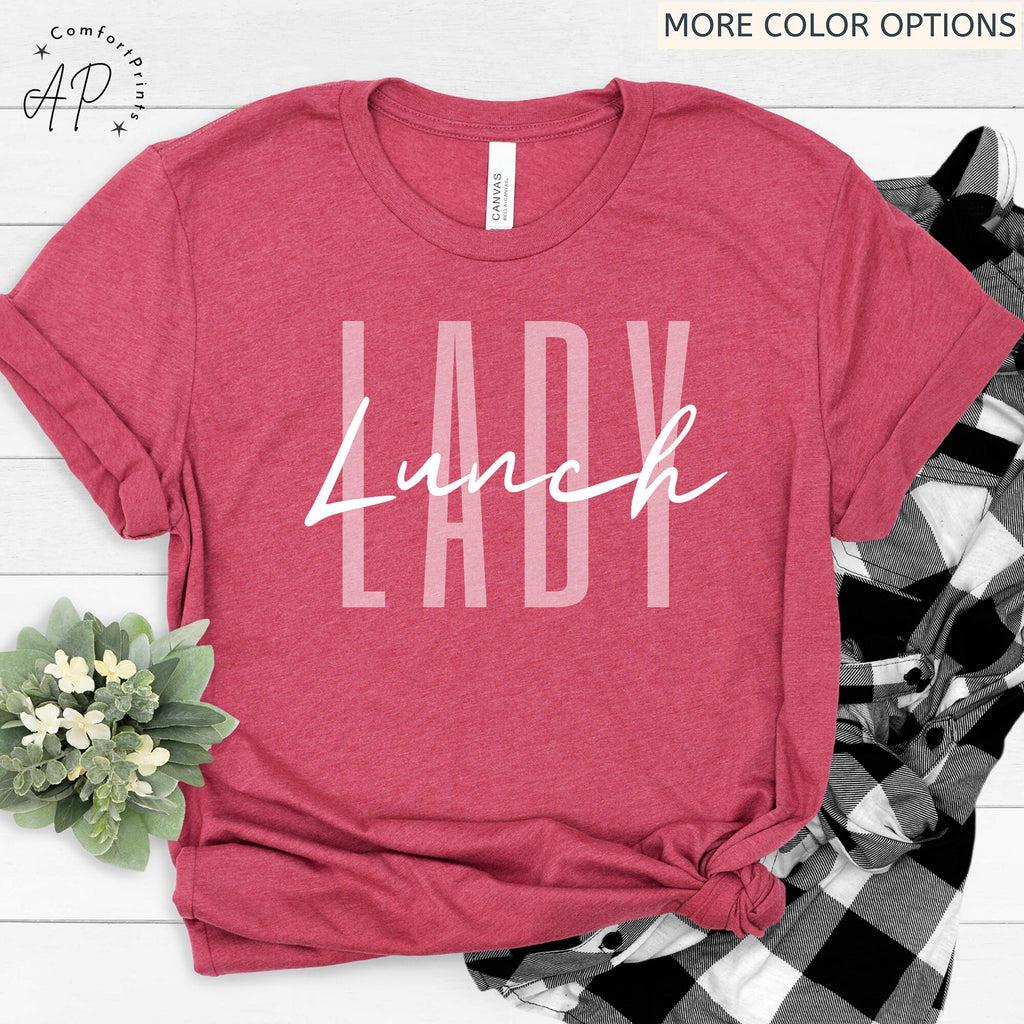 Lunch Lady Shirt, Lunch Crew T-Shirt, Cafeteria Worker Tee, Back to School Gift
