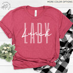 Lunch Lady Shirt, Lunch Crew T-Shirt, Cafeteria Worker Tee, Back to School Gift