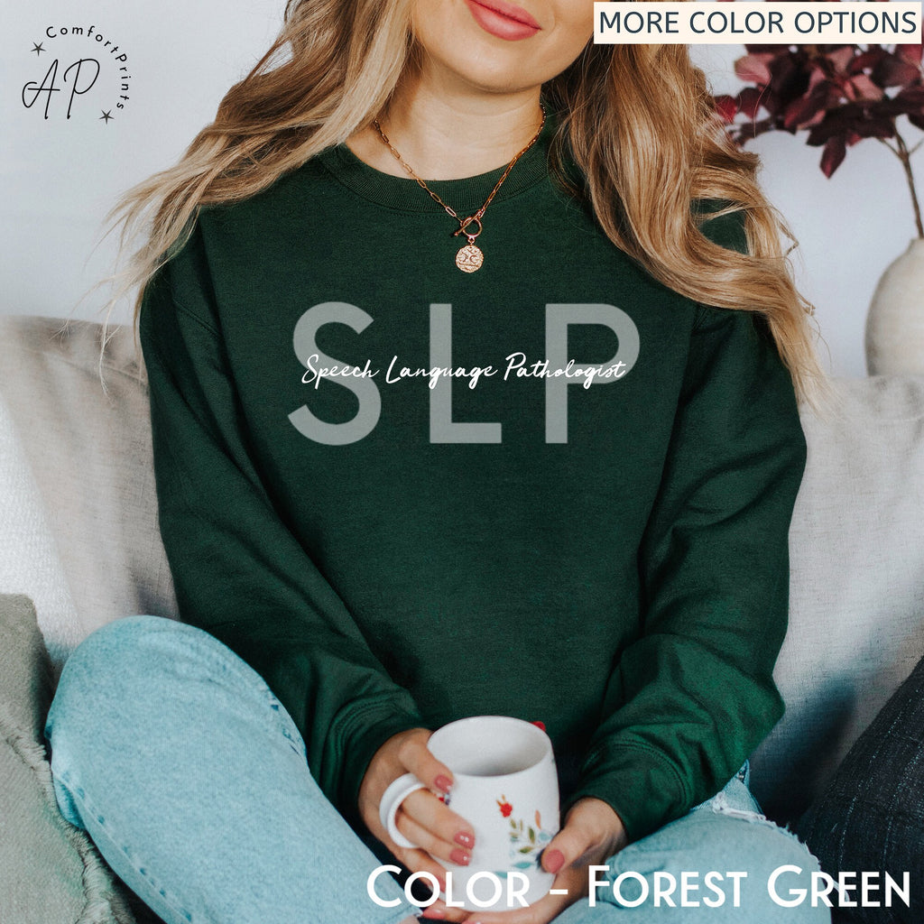 Speech Language Pathologist Sweatshirt | Speech Pathology Hoodie | SLP Long Sleeve | Speech Squad Sweater | Speech Teacher Sweater | SLP Tee