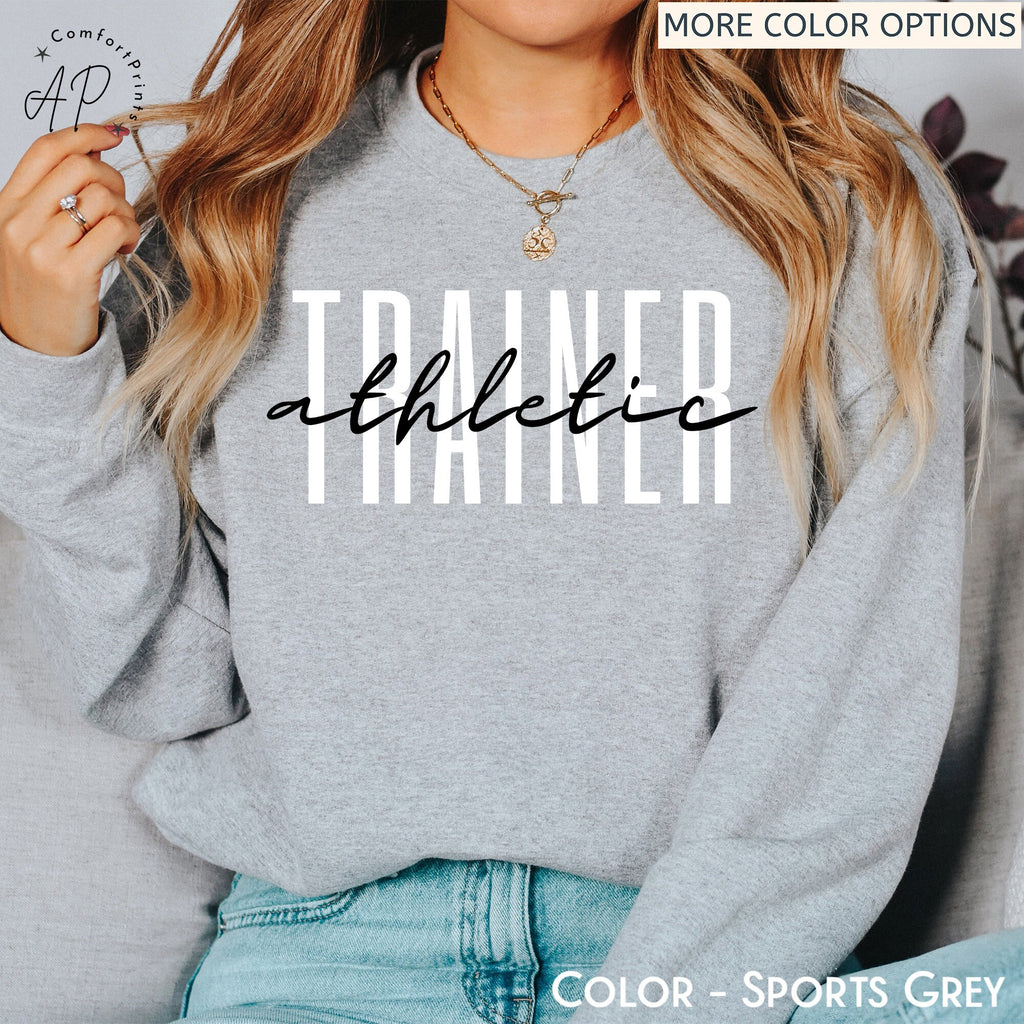 Athletic Trainer Sweatshirt, Sport Medicine Sweater, AT Shirt, Sport Trainer T-Shirt, Athletic Trainer Hoodie, Trainer Shirt