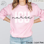 ICU Intensive Care Unit Nurse Sweatshirt, PICU Nursing School Student Sweater, Emergency Registered Nurse Grad Shirt, Nurse in Training Tee