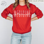 Internal Medicine Sweatshirt, Women in Medicine Sweater, Future Physician Shirt, Medical School Student T-Shirt, MD Grad Tee