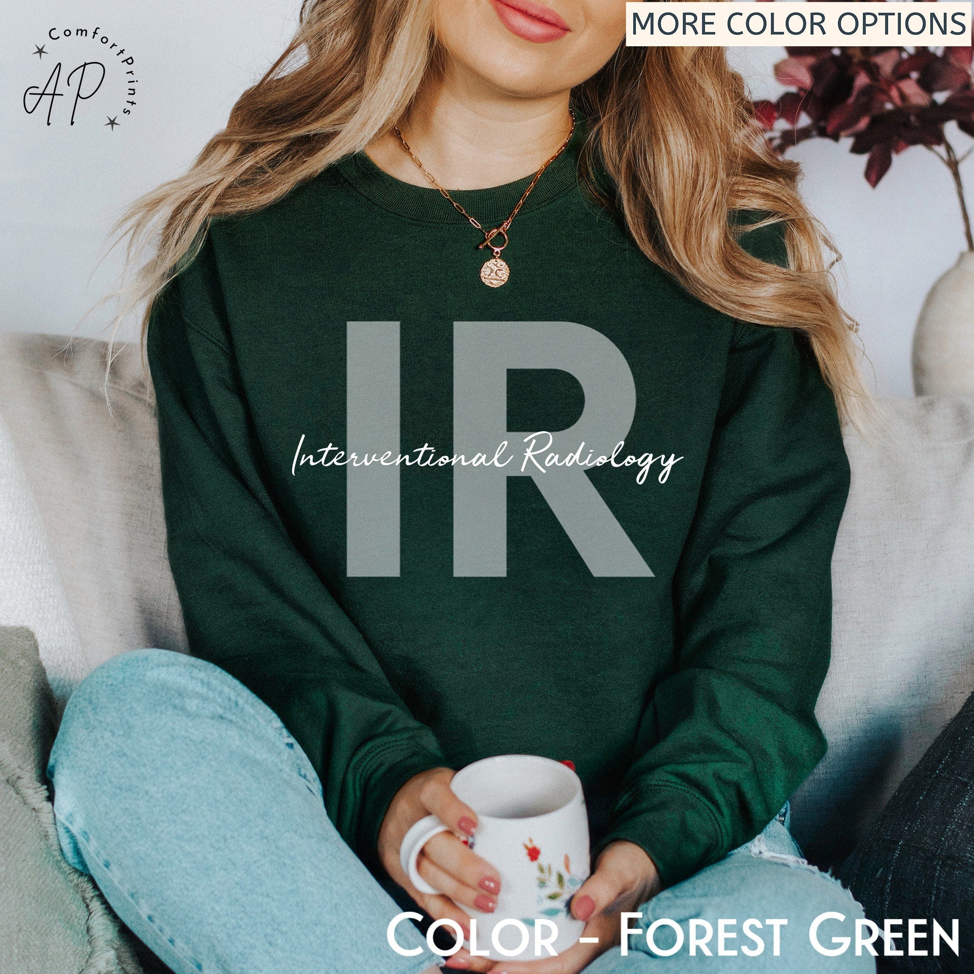 Interventional Radiology Technologist Sweatshirt, IR Technologist Sweater, Cath Lab Shirt, Radiology Department T-Shirt