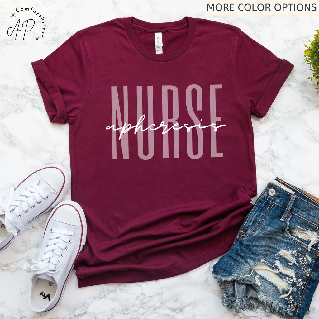 Apheresis Nurse Shirt, Dialysis Nurse Shirt, Nephrology Nurse T-Shirt, Registered Nurse Graduation Sweatshirt, RN Shirt, Nurse Practitioner