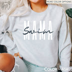 Swim Mama Sweatshirt, Swim Mom Sweater, Swim Team Shirt, Swim Teacher T-Shirt, Swimming Team Tee, Swim Coach Hoodie