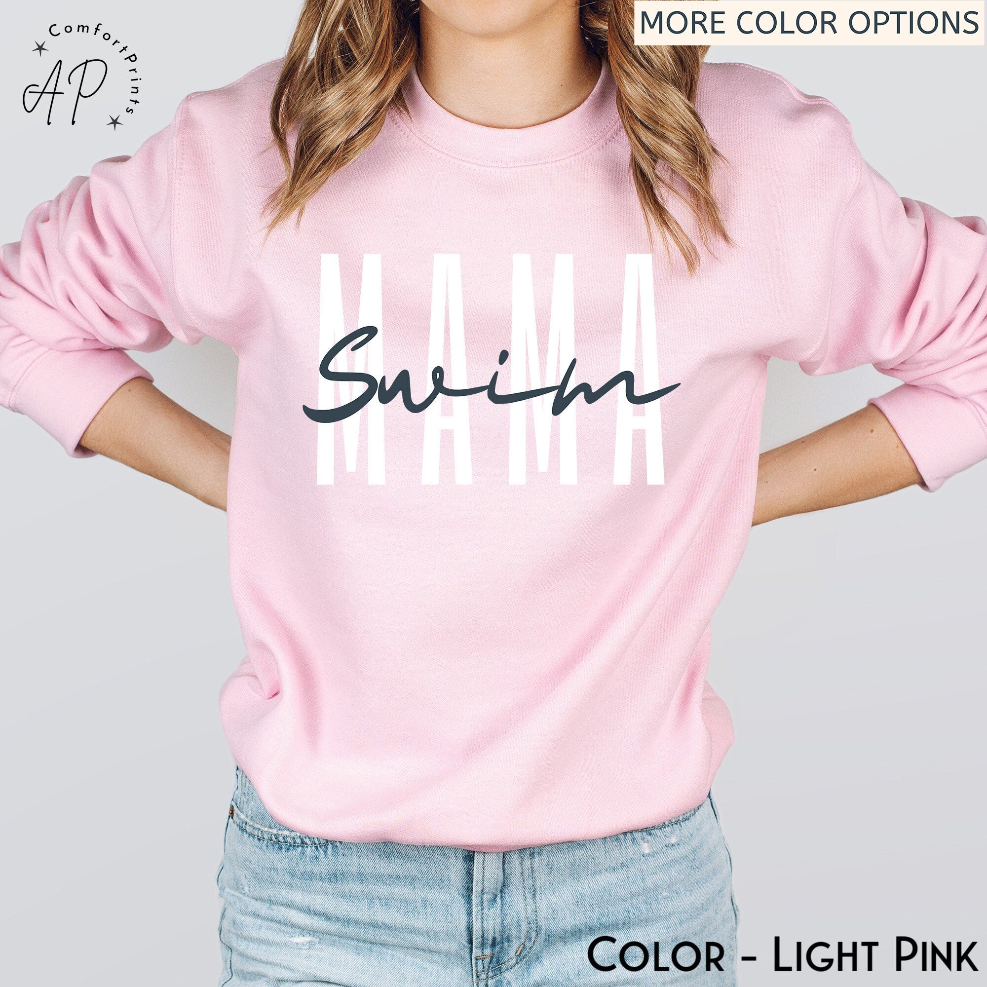 Swim Mama Sweatshirt, Swim Mom Sweater, Swim Team Shirt, Swim Teacher T-Shirt, Swimming Team Tee, Swim Coach Hoodie