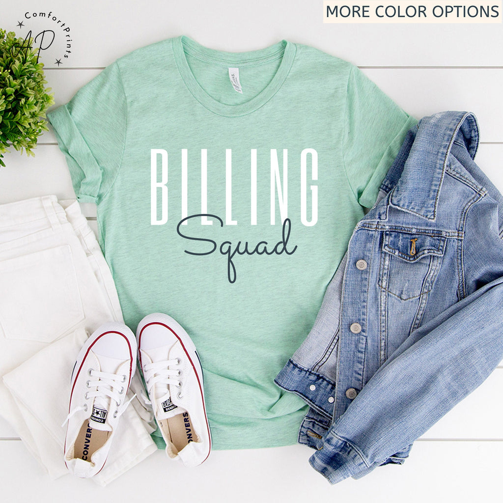 Billing Squad Shirt, Medical Coding T-Shirt, Hospital Biller Tee, Billing Specialist Sweatshirt, Coding Officer Sweater