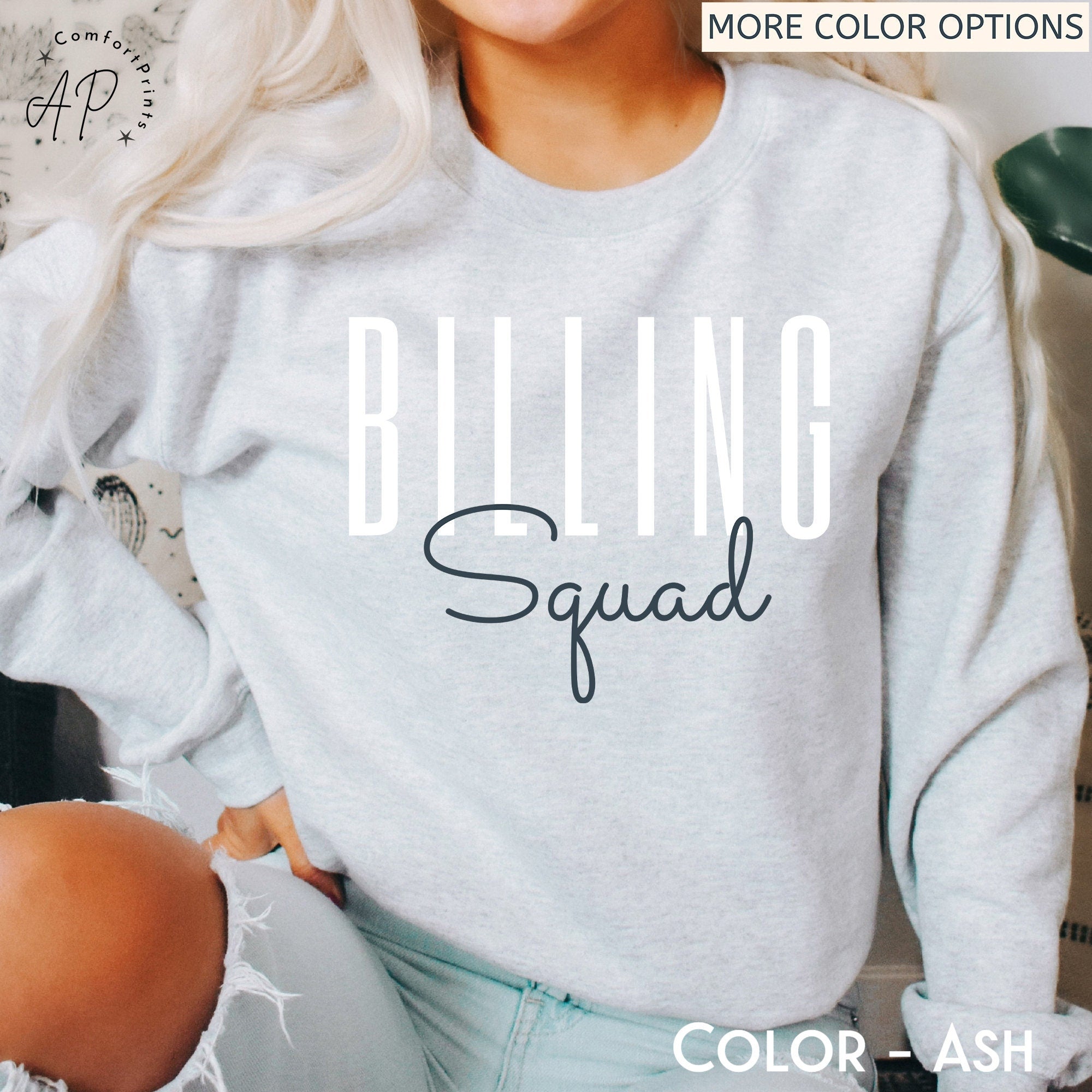 Billing Squad Sweatshirt, Medical Coding Sweater, Hospital Biller Shirt, Billing Specialist T-Shirt, Coding Officer Tee