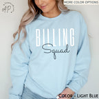 Billing Squad Sweatshirt, Medical Coding Sweater, Hospital Biller Shirt, Billing Specialist T-Shirt, Coding Officer Tee