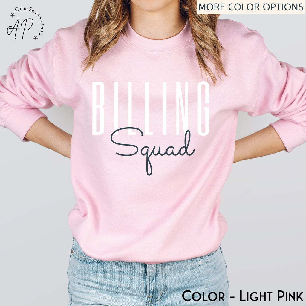 Billing Squad Sweatshirt, Medical Coding Sweater, Hospital Biller Shirt, Billing Specialist T-Shirt, Coding Officer Tee