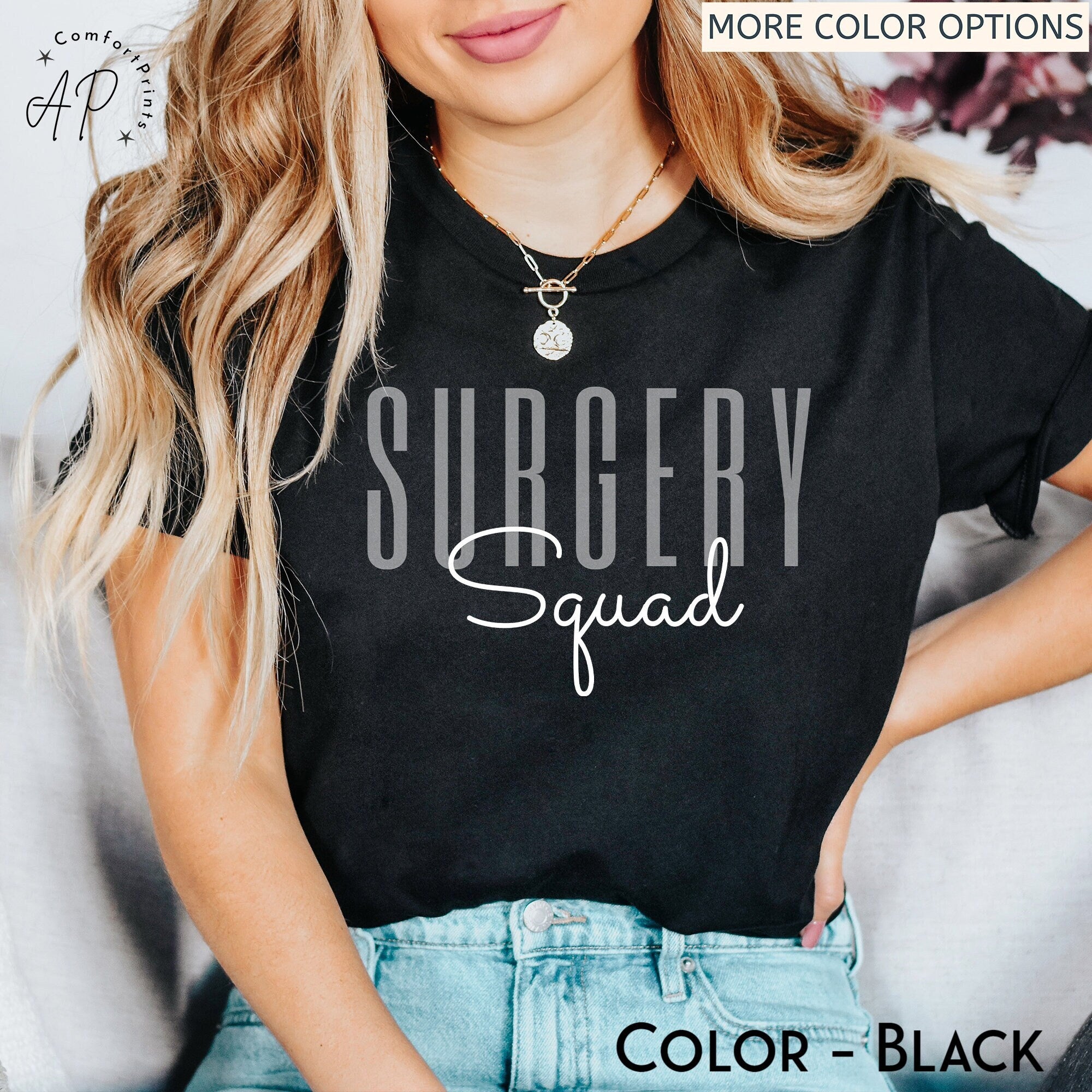 Surgery Squad Shirt, Surgery Team T-Shirt, Operating Room Nurse Sweater, Surgical Tech Sweatshirt, OR Surgeon Tee