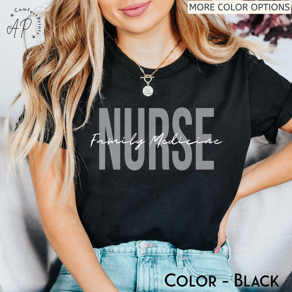 Family Medicine Nurse Shirt, Gift For Family Medicine Nurse T-Shirt, Internal Medicine Tee, Women In Medicine, Registered Nurse Sweater