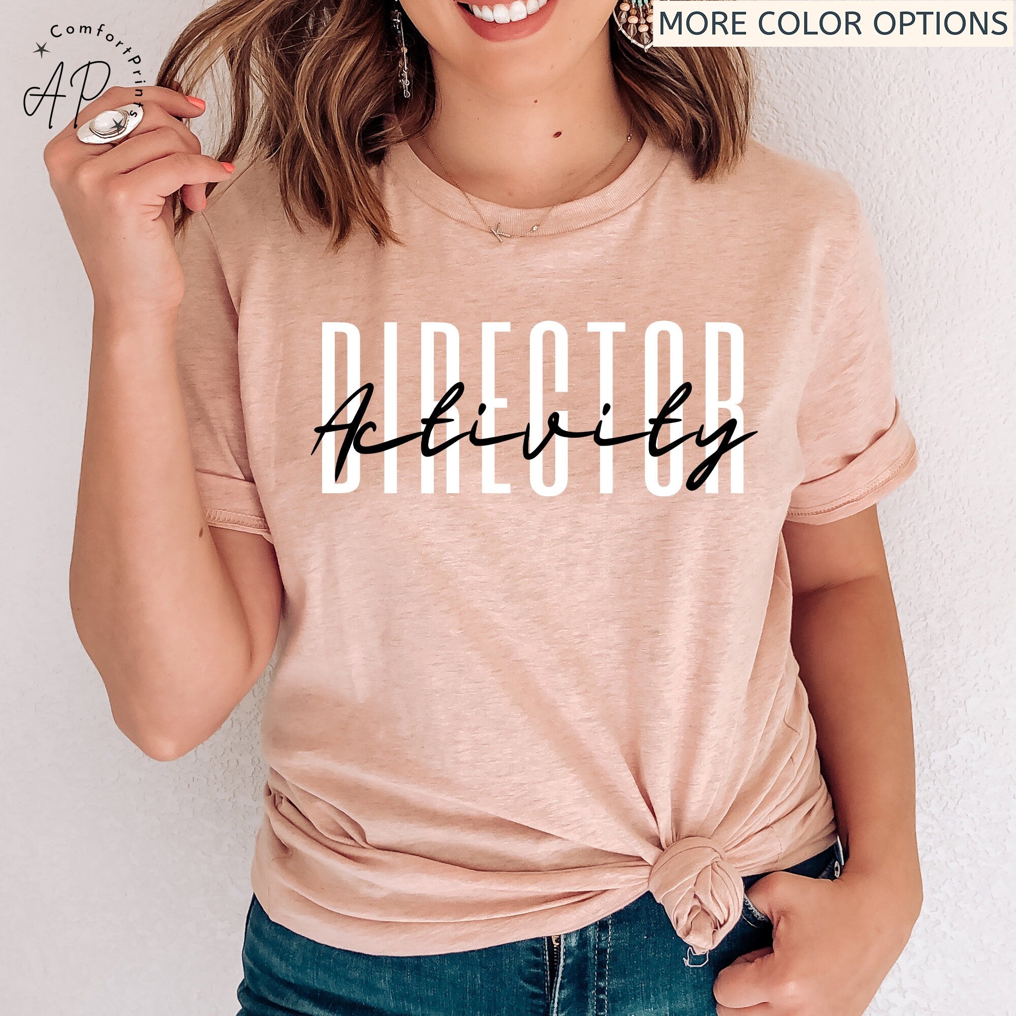 Activity Director Shirt, Activity Assistant T-Shirt, Activity Coordinator Sweater, Gift for Activity Squad Sweatshirt