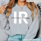 Interventional Radiology Technologist Sweatshirt, IR Technologist Sweater, Cath Lab Shirt, Radiology Department T-Shirt