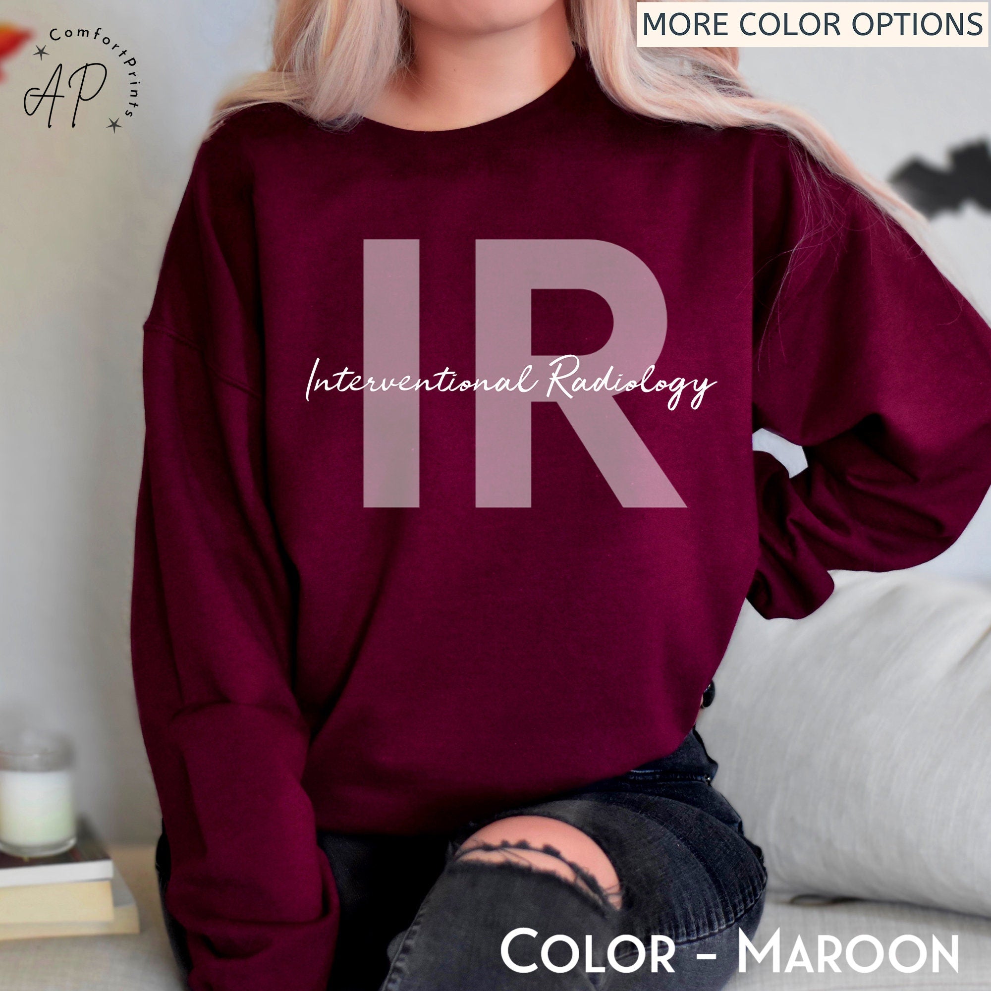 Interventional Radiology Technologist Sweatshirt, IR Technologist Sweater, Cath Lab Shirt, Radiology Department T-Shirt