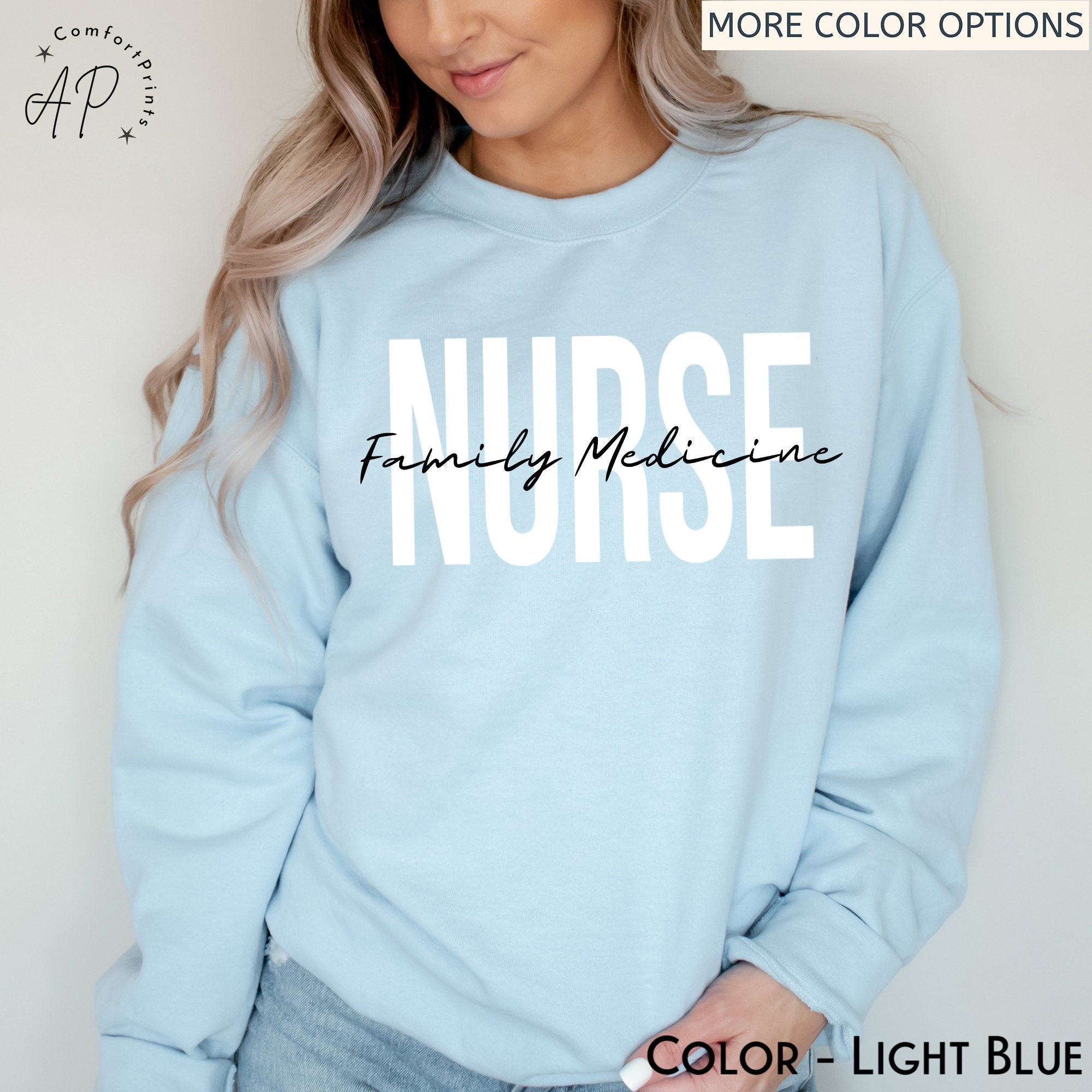 Family Medicine Nurse Sweatshirt, Gift For Family Medicine Nurse Sweater, Internal Medicine Shirt, Women In Medicine, Registered Nurse Tee