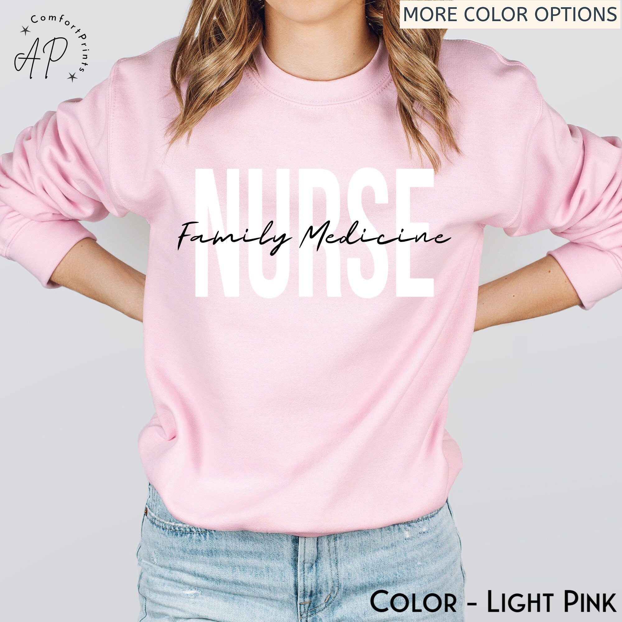 Family Medicine Nurse Sweatshirt, Gift For Family Medicine Nurse Sweater, Internal Medicine Shirt, Women In Medicine, Registered Nurse Tee