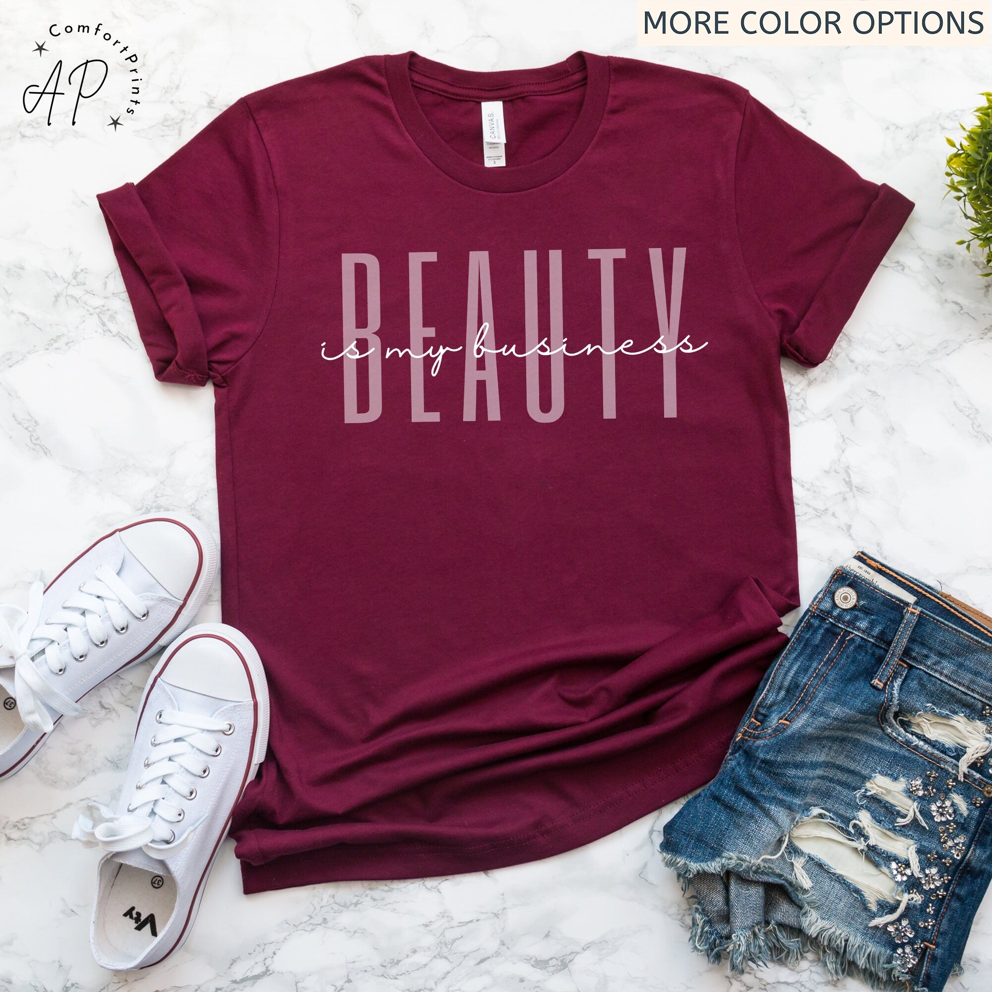 Beauty Is My Business Shirt, Makeup Artist T-Shirt, Licensed Esthetician Shirt, Hairstylist Shirt, Cosmetologist Tee, Hairdresser Sweatshirt