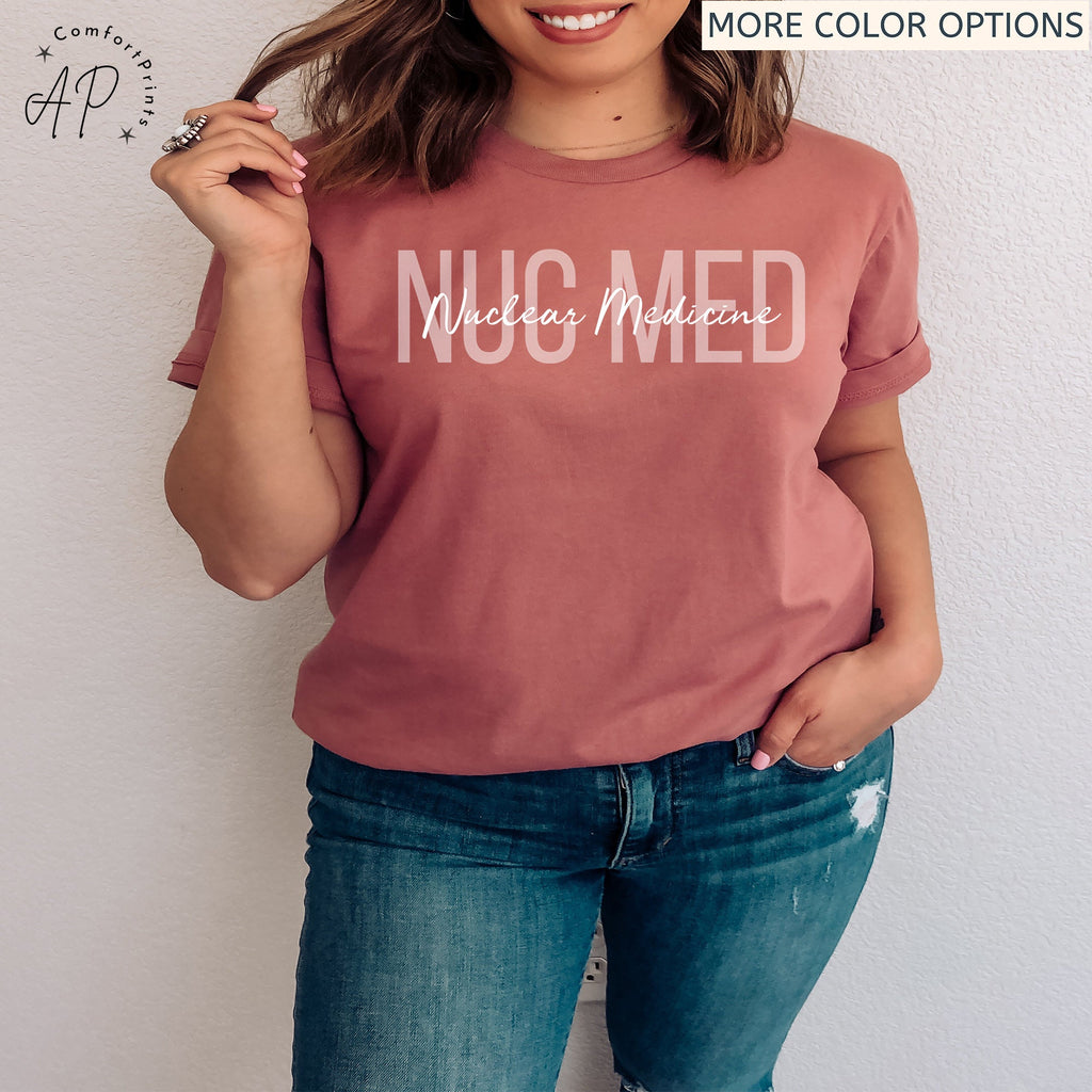 Nuc Med Technologist Shirt, Nuclear Medicine T-Shirt, RT Radiographer Sweatshirt, X-Ray Tech Sweater, Radiography Shirt