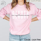 Beauty Is My Business Sweatshirt, Makeup Artist Sweater, Licensed Esthetician Hoodie, Hairstylist Shirt, Cosmetologist Tee, Hairdresser Tee