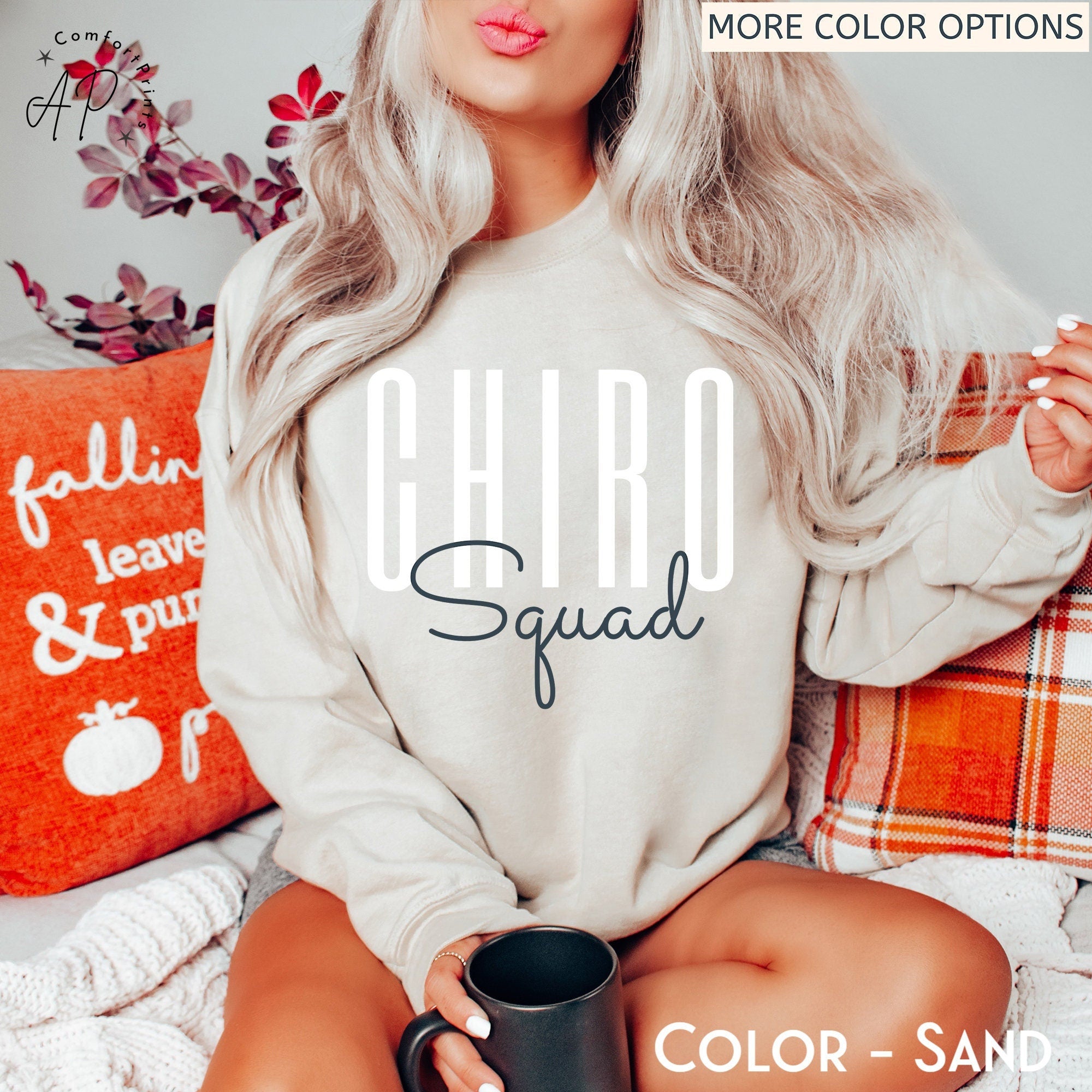 Chiro Squad Sweatshirt, Chiropractor Sweater, Chiropractor Assistant T-Shirt, Chiropractor Office Clothing, Chiropractor Mom