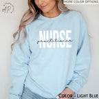 Nurse Practitioner Sweatshirt, NP Sweater, Nursing School Hoodie, Emergency ICU Nurse Practitioner Shirt, Nursing School Grad T-Shirt