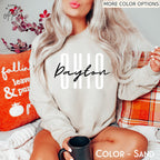Dayton Ohio Sweatshirt, Dayton Sweater, Dayton OH Gifts