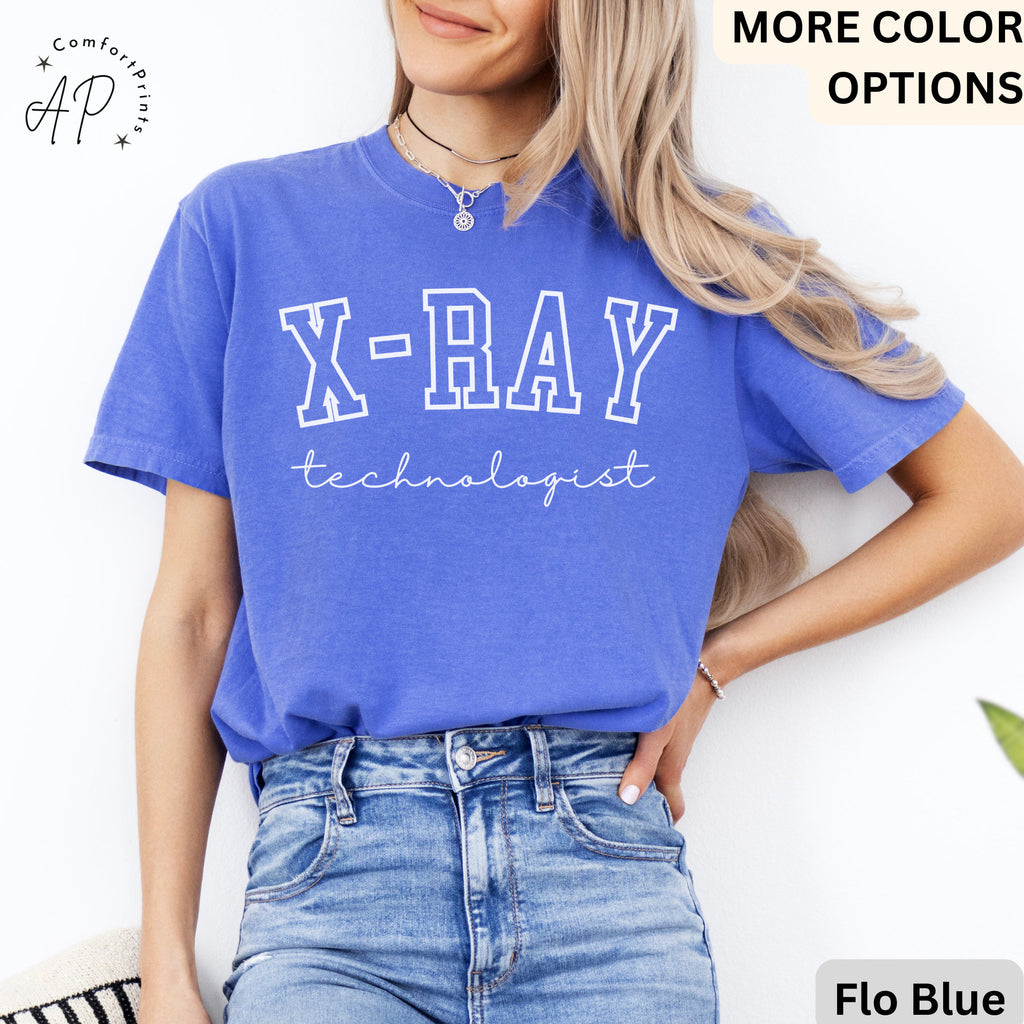 X-Ray Technologist Comfort Colors® T-Shirt, X-Ray Tech Graduation Shirt, Radiologic Tech Tee, Rad Tech, Radiology Tech Grad