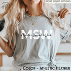 Master Social Work Shirt, Social Worker Graduation T-Shirt, Social Work Student Tee, Social Worker Sweater, Master in Social Worker Grad