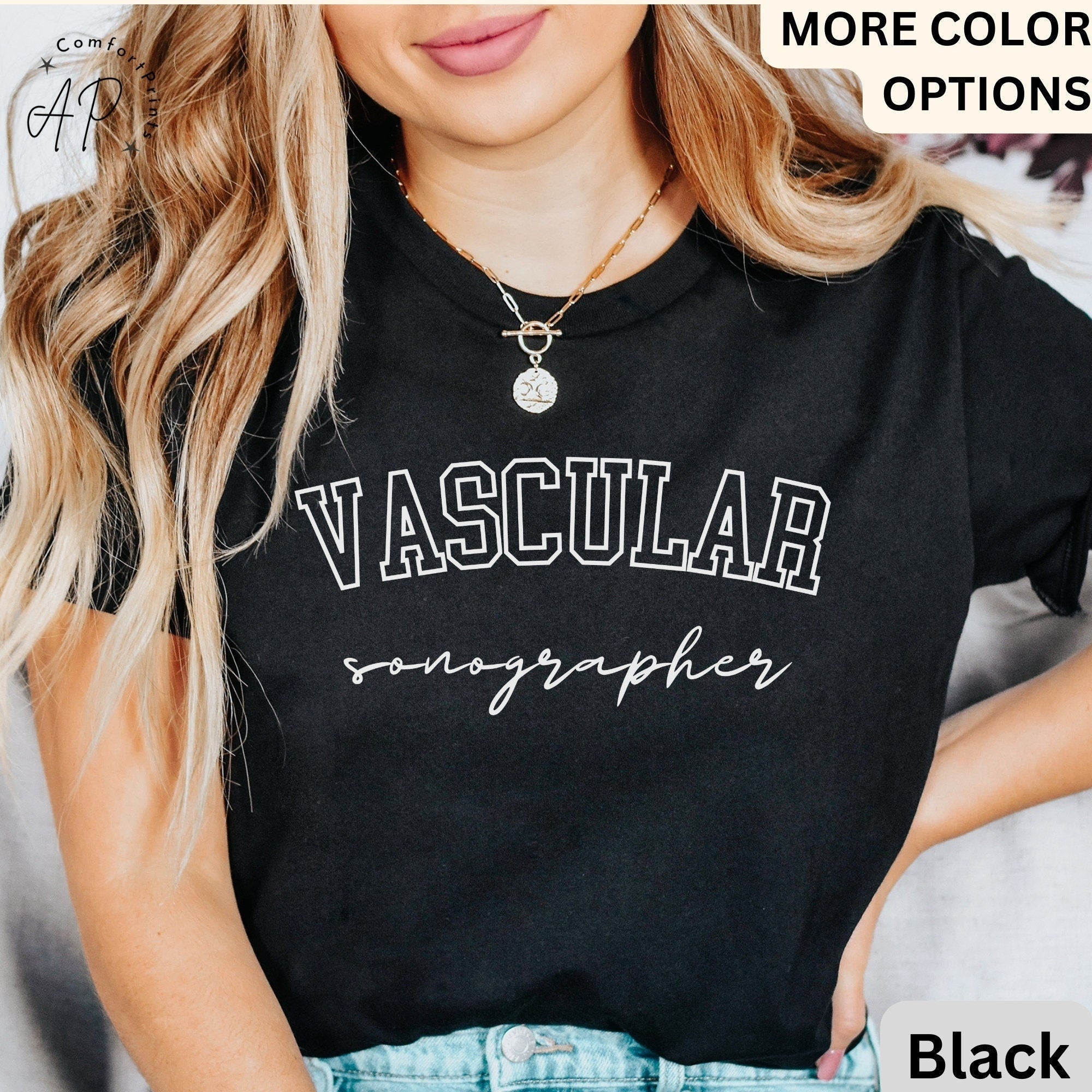 Vascular Sonographer Shirt, Vascular Tech T-Shirt, Sonography Graduate Sweatshirt, Cardiac Sonographer Sweater, Radiologic Tech Shirt