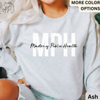 Master Of Public Health Sweatshirt, MPH Graduate Sweater, Community Health Management Hoodie