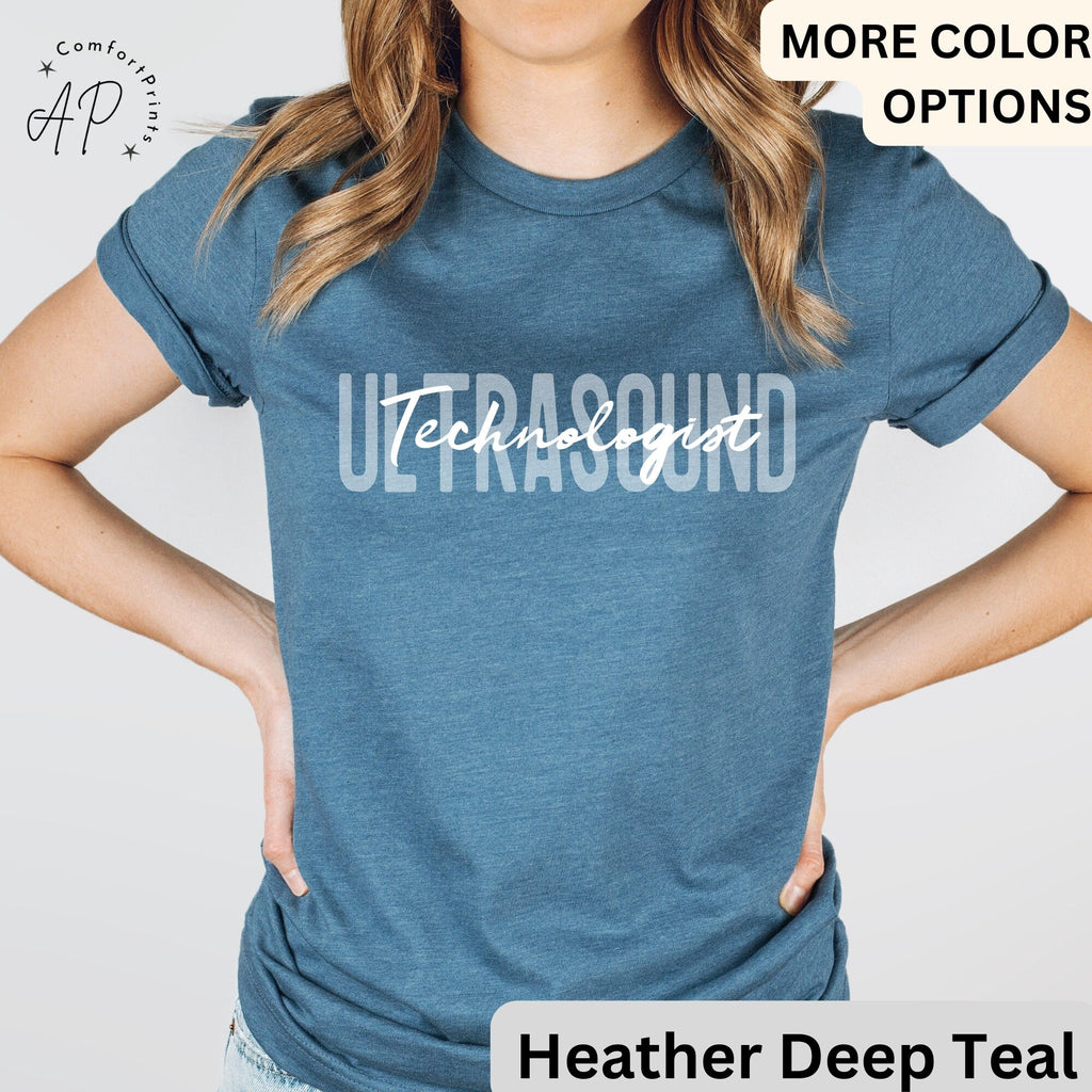Ultrasound Technologist Shirt | Sonography Grad Student Tshirt | Ultrasound Tech Tee | Gift for RDMS Tech | Sonographer Student Tee