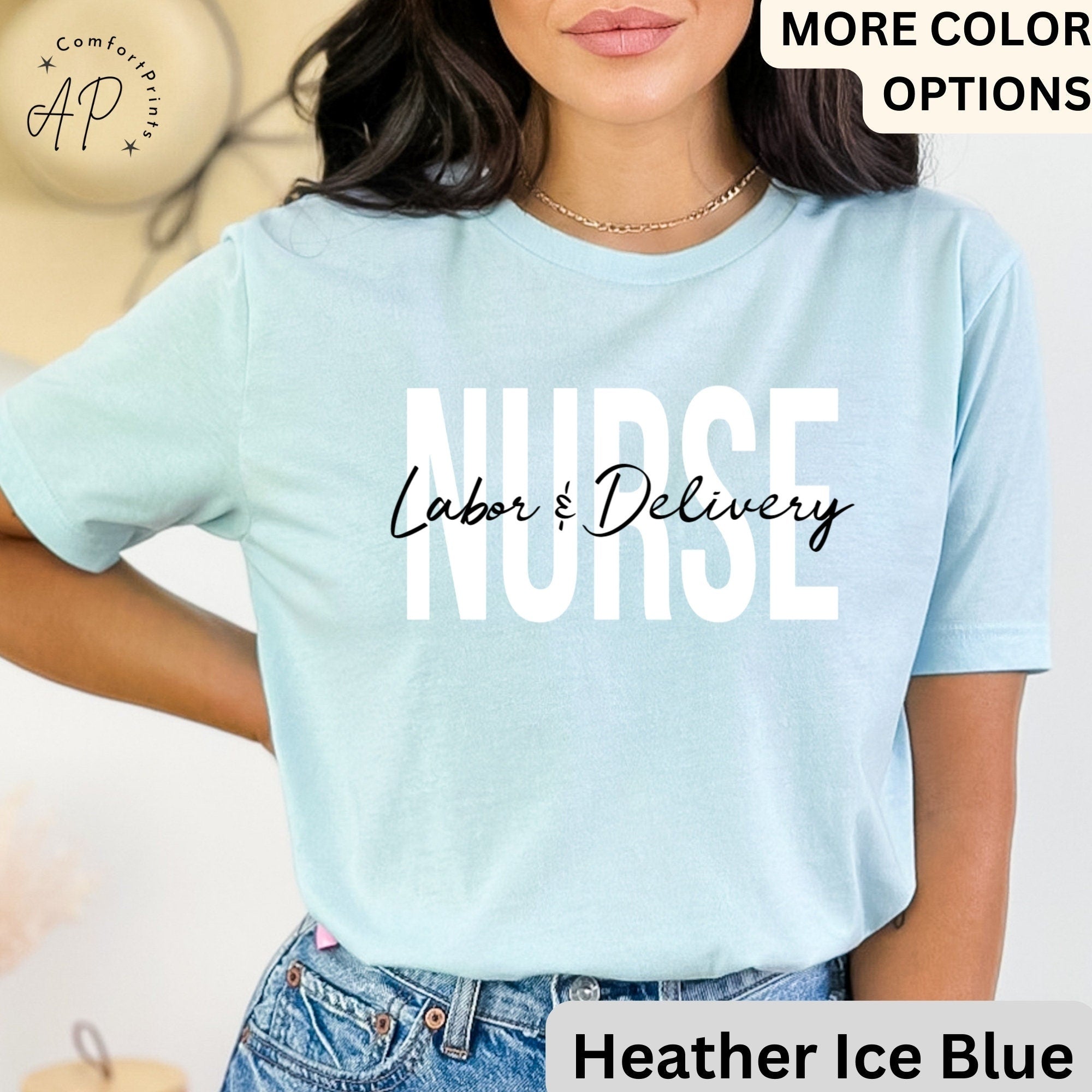 Labor and Delivery Nurse Shirt, L&D Nurse T-Shirt, Nursing School Grad Tee, Baby Nurse Sweater, Nurse Appreciation Sweatshirt