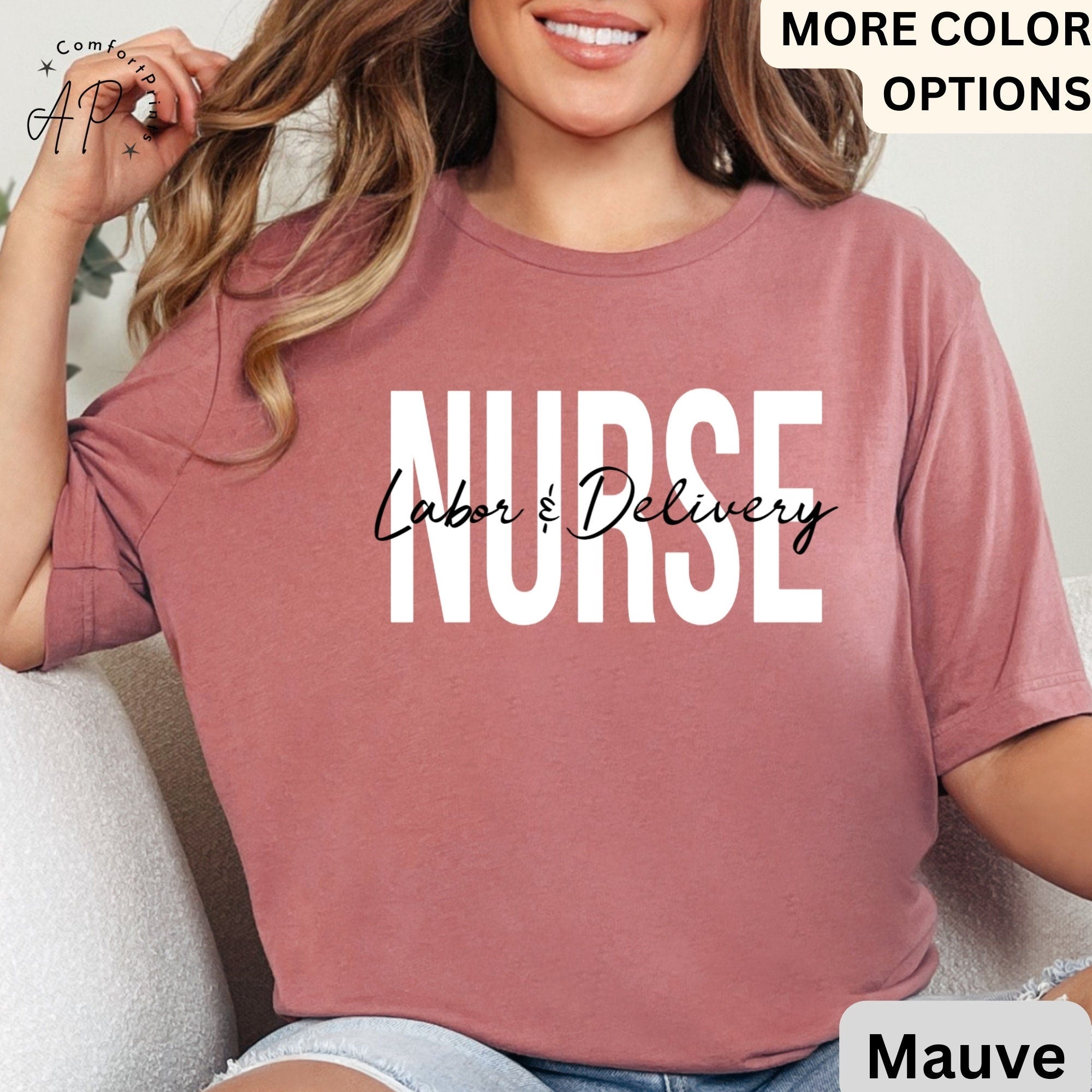Labor and Delivery Nurse Shirt, L&D Nurse T-Shirt, Nursing School Grad Tee, Baby Nurse Sweater, Nurse Appreciation Sweatshirt