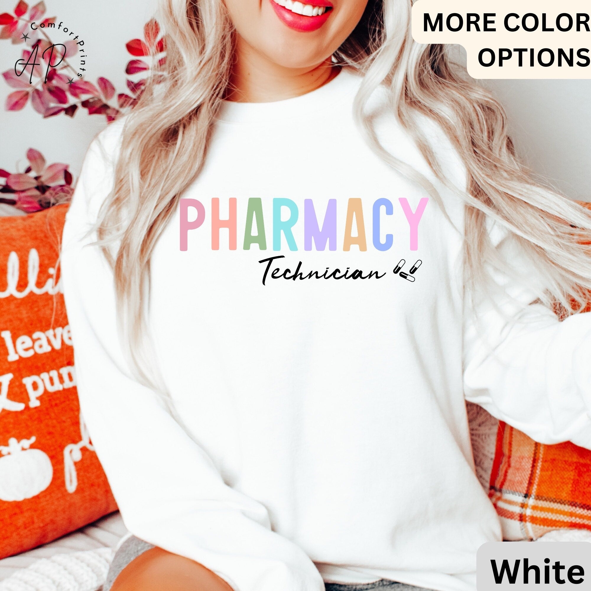 Pharmacy Technician Sweater, Pharmacy Gift Sweatshirt, RX Pharmacy Tech Shirt, Pharmacy Squad T-Shirt, Pharmacy Student Tee