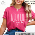 Admin Squad Shirt, Admin Assistant Shirt, Admin Team T-Shirt, Administrator Sweatshirt, Administrative Assistant Sweater