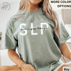 Speech Language Pathologist Comfort Colors® T-Shirt, SLP Shirt, Speech Pathology Tee, Speech Teacher, SLP Graduation, Speech Teacher