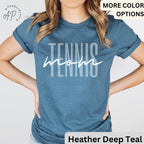 Tennis Mom Shirt, Tennis Mama T-Shirt, Sports Mom Tee, Gift for Tennis Moms