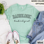 Radiologic Technologist Shirt, Rad Tech T-Shirt, Radiographer Tee, Radiology, MRI Tech, X-Ray Technician